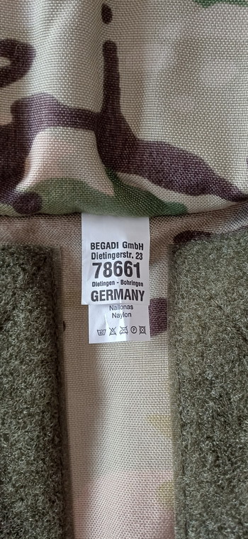 Afbeelding 2 van Begadi Value Plattenträger Multicam