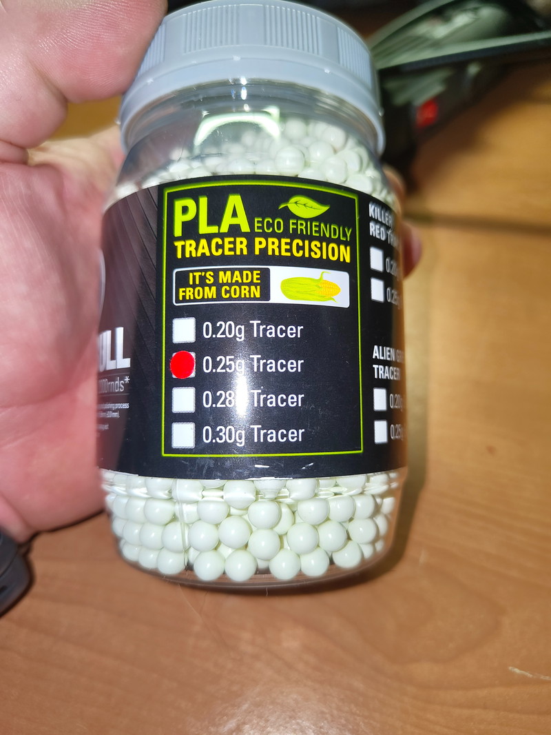 Image 1 pour Madbull .25 groene tracer bbs