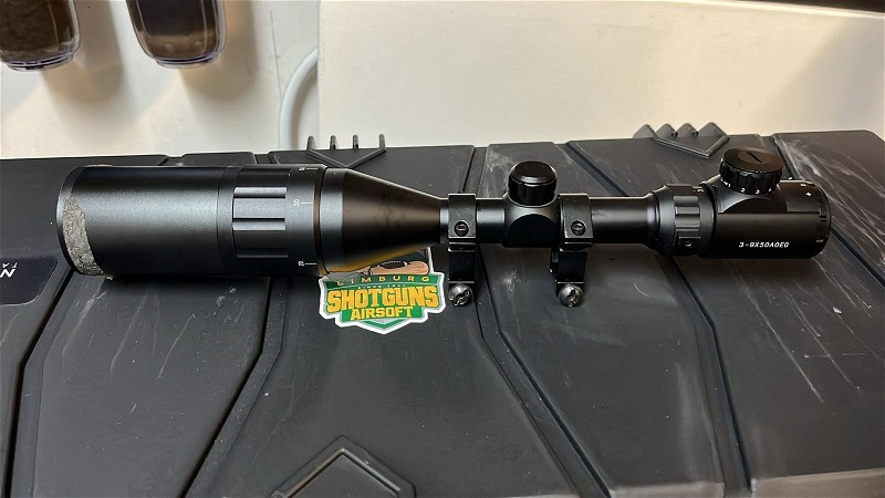 Image 1 for Sniper scope met extender en flash hider / 3-9x 50mm (Illuminated)