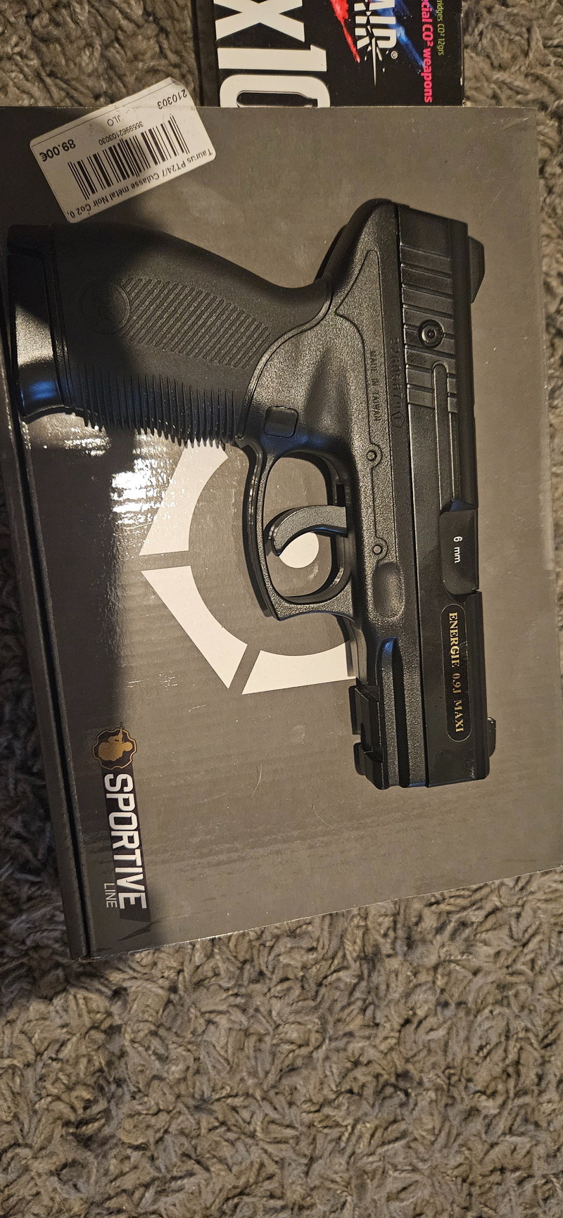 Bild 1 für Taurus PT24/7 Culasse métal noir Co2