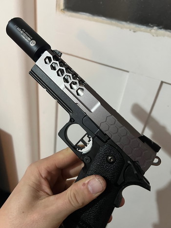 Image 4 pour Hi-capa 4.3 preparé Art Custom Gbb+ kit hpa + tracer