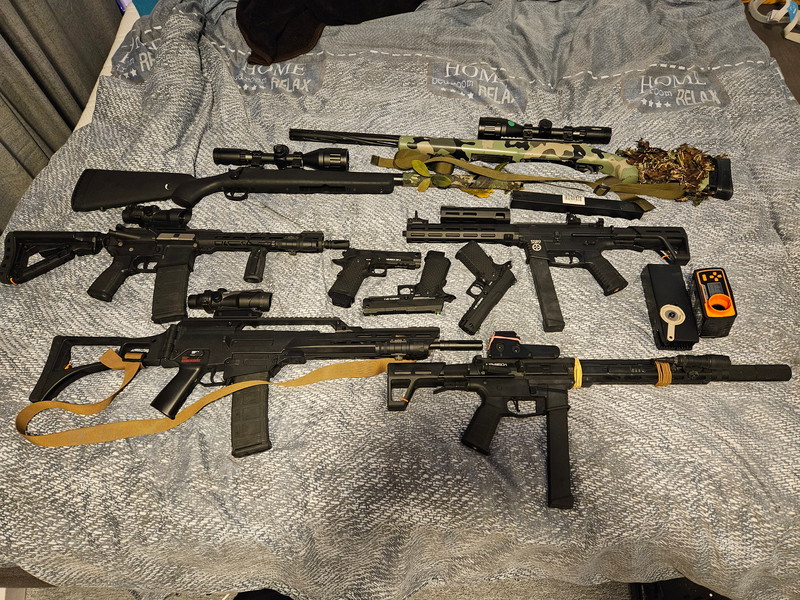 Image 1 for Diverse Airsoft replica's