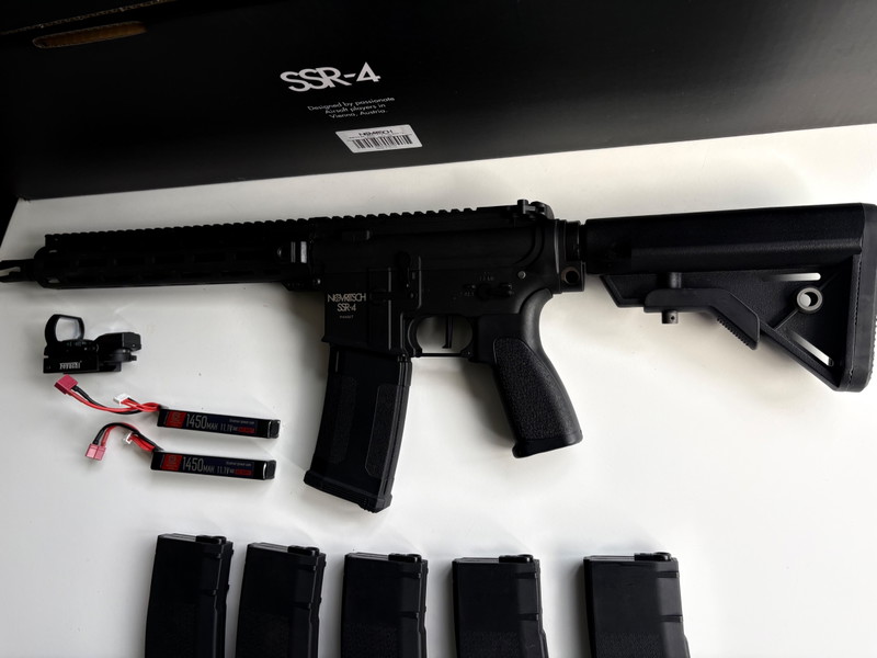 Imagen 1 de Novritsch ssr4 incl 6 magazijnen, demper en red dot