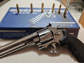 Image for Smith & Wesson 629 Classic 6.5 inch full metal CO2 revolver 6mm BB chrome finish