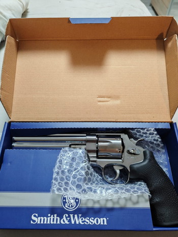 Image 6 for Smith & Wesson 629 Classic 6.5 inch full metal CO2 revolver 6mm BB chrome finish