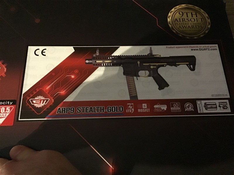 Image 1 pour G&g arp 9 stealth gold