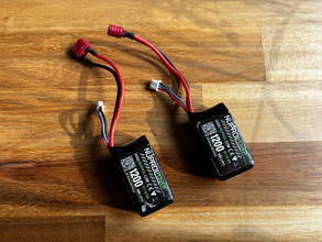 Image pour 2x Nuprol 7,4V 1200mah mini brick batterijen