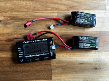 Bild 3 für 2x Nuprol 7,4V 1200mah mini brick batterijen