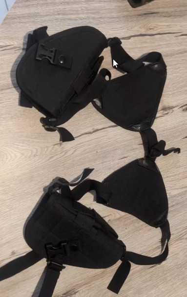 Image 1 for Airsoft, holster d'épaule double noir