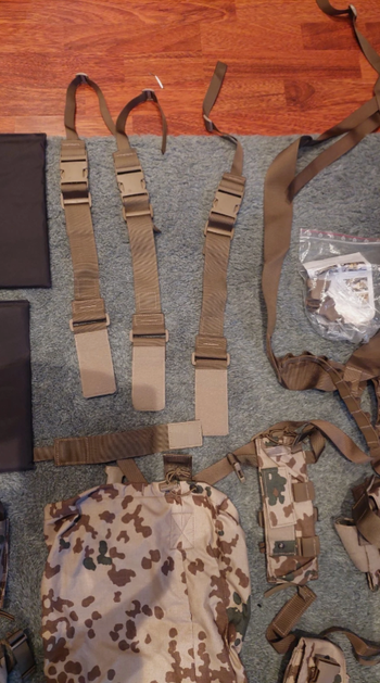 Bild 2 für Lindnerhof Taktik Set Multicam Desert Pouches Tragesysteme & Zubehör/Set