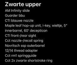 Image for HI-CAPA || Zwarte slide met internals