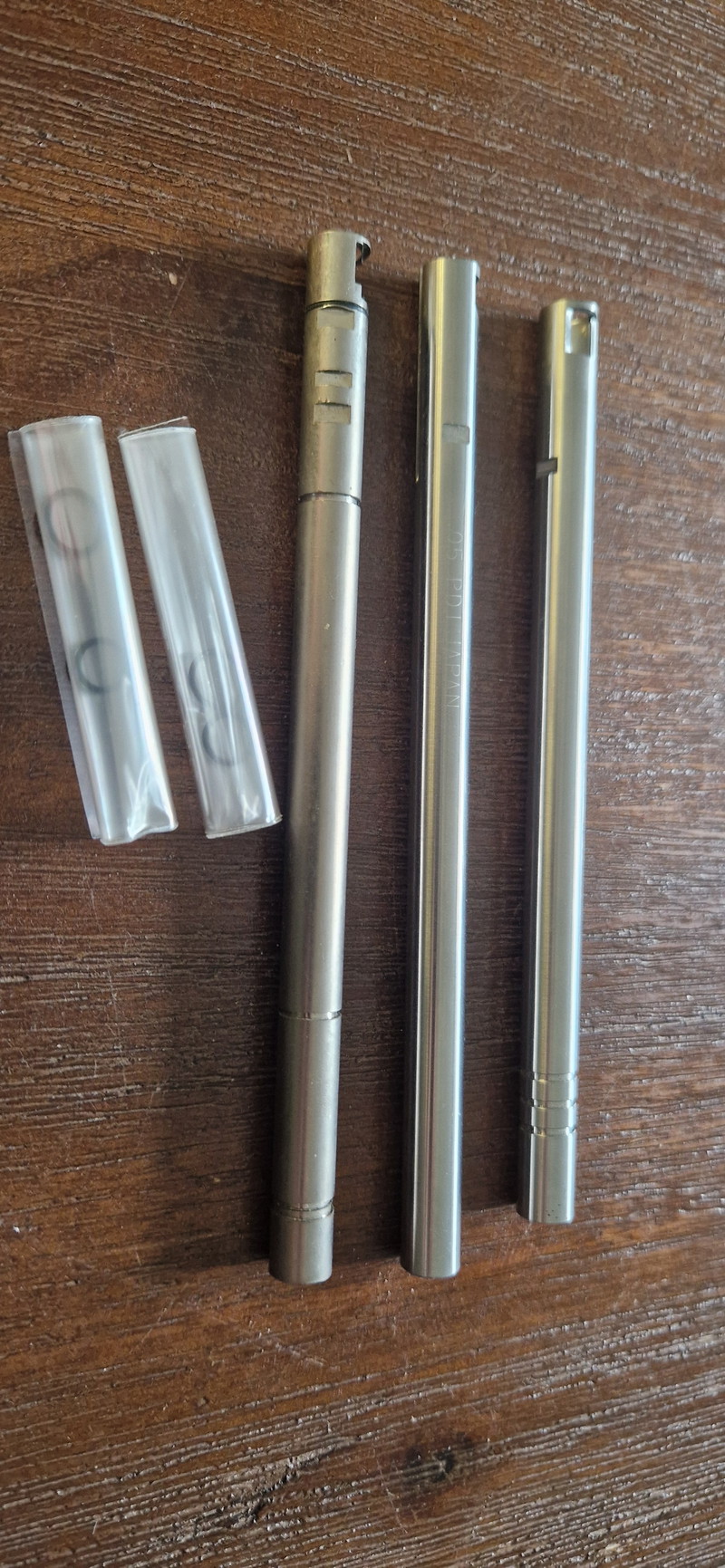 Afbeelding 1 van 3x Stainless Steel barrels PDI & Slong