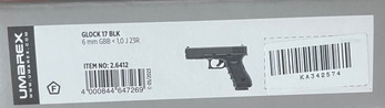 Bild 2 für Glock 17 gen 5 Gas Blow Back  cal 6 mm.