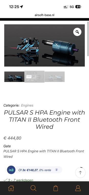 Afbeelding 5 van Tr 16 308 sr dmr hpa G&G  gate  Titan ll