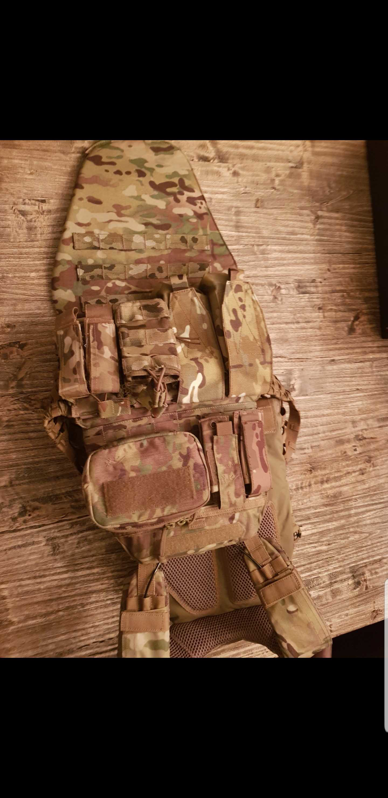 Imagen 1 de 5.11 plate carrier multicam met goin pad en dummy plates