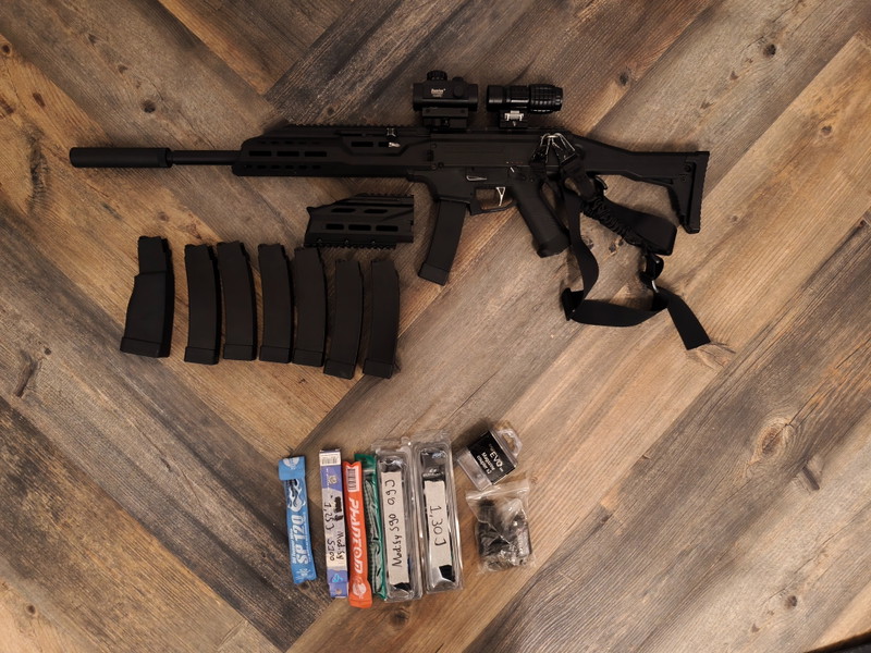 Image 1 for ASG CZ Scorpion EVO 3 A1 AEG zeer complete set