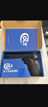 Image for Colt 1911 railgun blackened GBB CO2