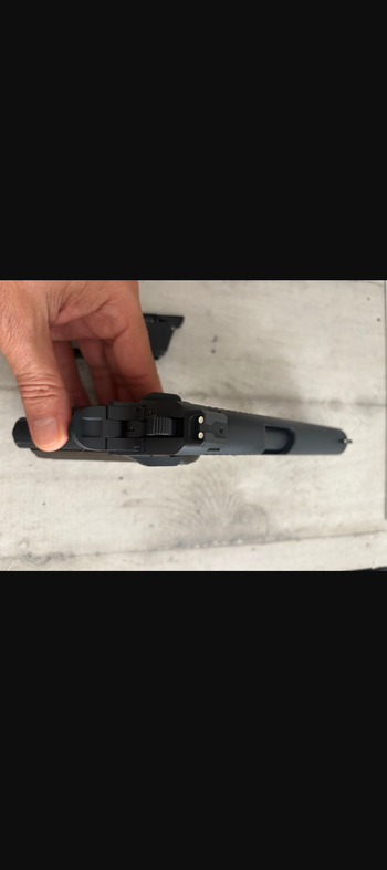 Bild 5 für Colt 1911 railgun blackened GBB CO2