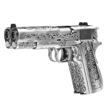 Image 3 for Double barrel Mexican druglord 1911 collectors item