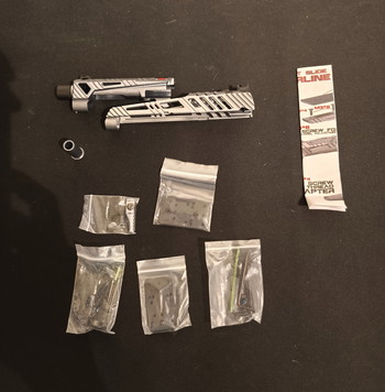 Bild 2 für CTM CNC Aluminum Slide SUPERLINE Split Slide TM Hi-Capa 4.3 - Grey