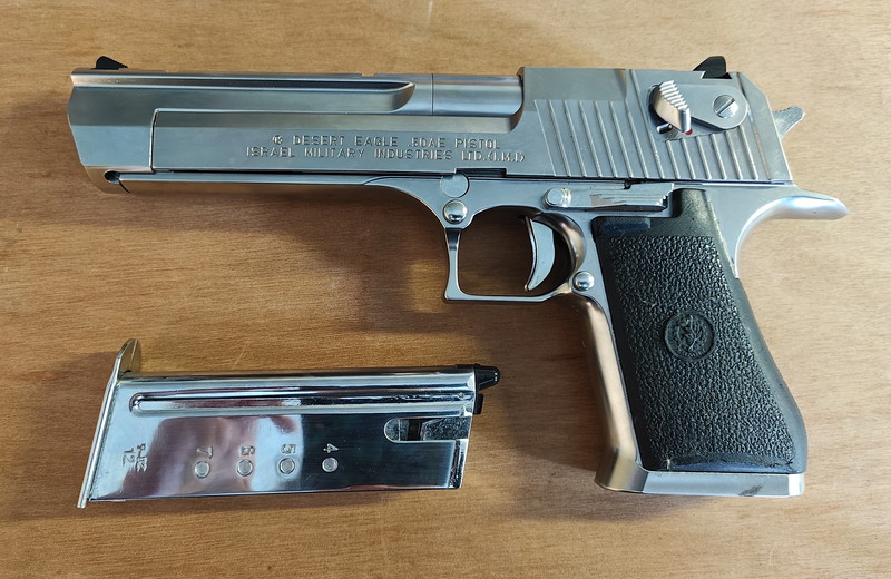 Afbeelding 1 van Tokyo Marui Desert Eagle Silver - inclusief 1 magazijn