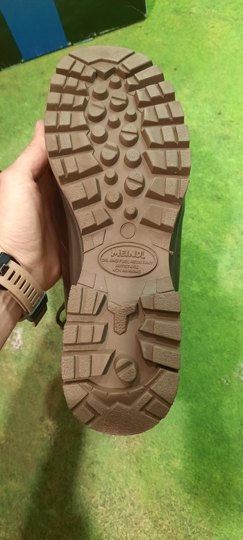 Image 3 for Meindl brown combat boots 41N