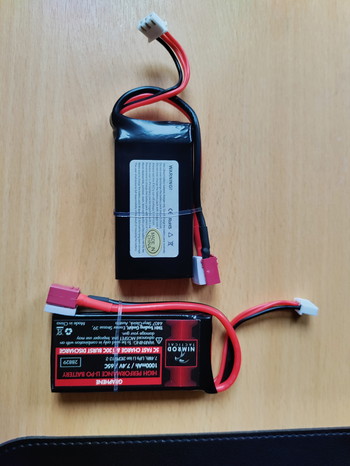 Afbeelding 3 van Nimrod 7.4V 1000Mah 65C graphene Dean's/T-Plug