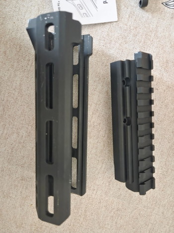 Image 2 for Hephaestus Mlok Handguard and gas tube for AKS 74U LCT/GHK