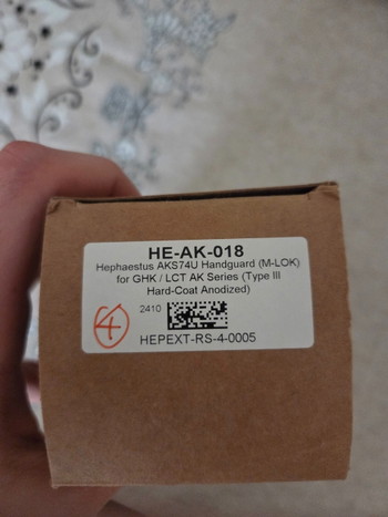 Image 4 for Hephaestus Mlok Handguard and gas tube for AKS 74U LCT/GHK