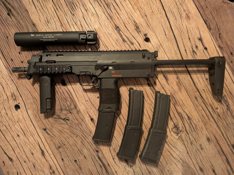 Image 1 for VFC MP7 A1 V2 GBBR | Clutch Precision Backplate | NPAS | 3 mags + suppressor