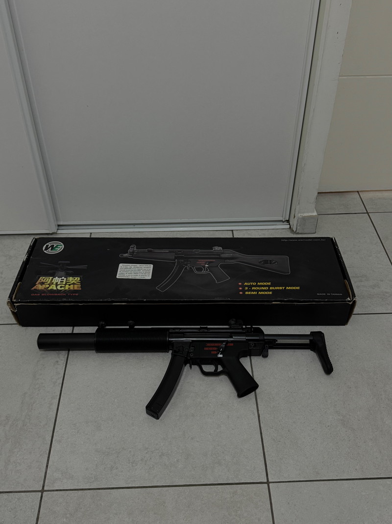 Bild 1 für WE Apache MP5 SD GBBR