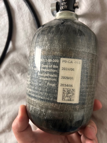 Bild 3 für Armotech 1,1L HPA tank + regulator