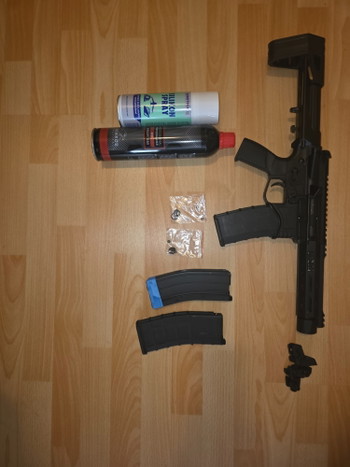 Image 3 for Golden Eagle Predator M4 CQB Full Metal GBBR PDW