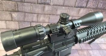 Afbeelding 2 van S-AEG MK DMR Project Full Metall Body + Walther Scope 4-9