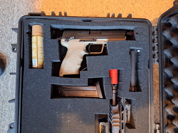 Bild 4 für ICS CXP Mars ICS-302 (set jong gebruikt) en Tokyo Marui KH45 (defect)