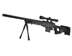Afbeelding van L96 Sniper Rifle Set Black trade of verkoop