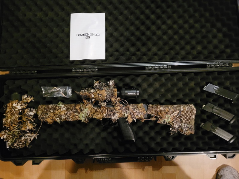 Zdjęcie 1 – Novritsch SSX303 Stealth Gas Rifle (+ Accessoires)