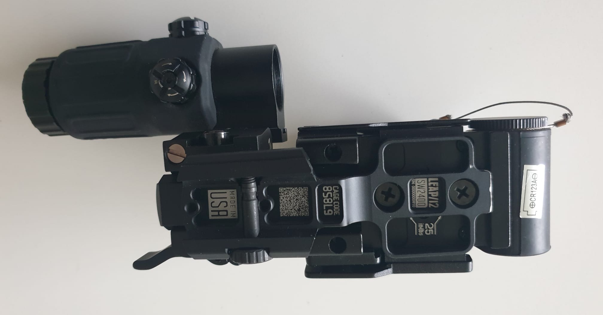 Eotech 558 red dot and G33 magnifier op riser - Airsoft Bazaar