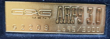 Afbeelding 2 van ARP9 3.0 Limited Edition | Black | G&G
