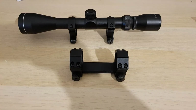 Image 1 for Riflescope 3-9x met 2x scope mount