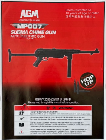 Image 5 for AGM MP40 - MP007 - black Serie WWII