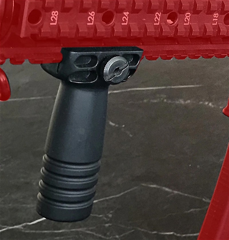 Image 1 for Vertical grip | Black | 22mm picatinny rail