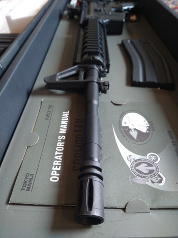 Bild 2 für Tokyo Marui Next Gen SOPMOD M4 + 3 EXTRA Mags + Stock-mod