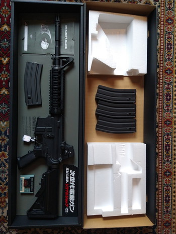 Bild 3 für Tokyo Marui Next Gen SOPMOD M4 + 3 EXTRA Mags + Stock-mod