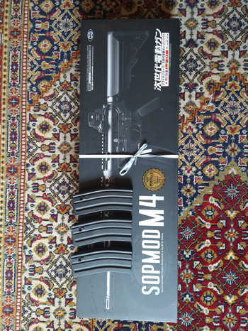 Bild 4 für Tokyo Marui Next Gen SOPMOD M4 + 3 EXTRA Mags + Stock-mod