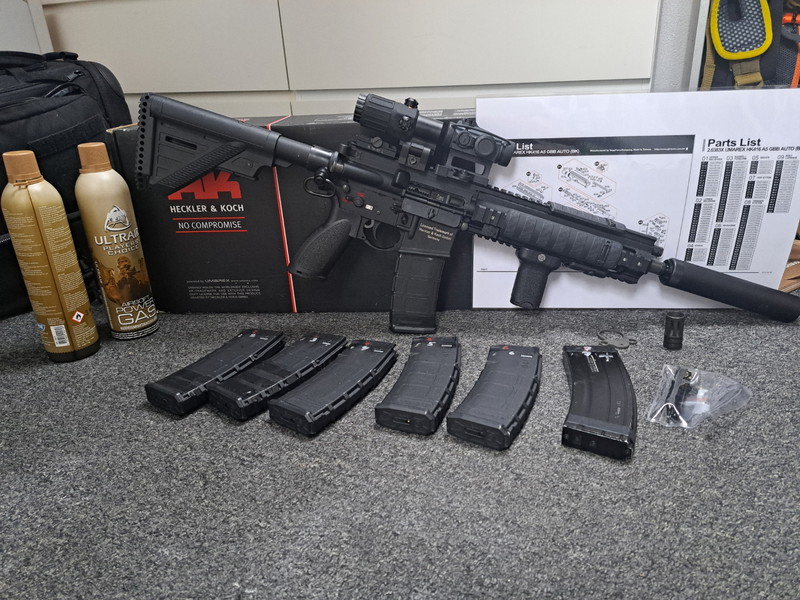 Afbeelding 1 van Umarex HK416 V1 GBBR Met veel extras