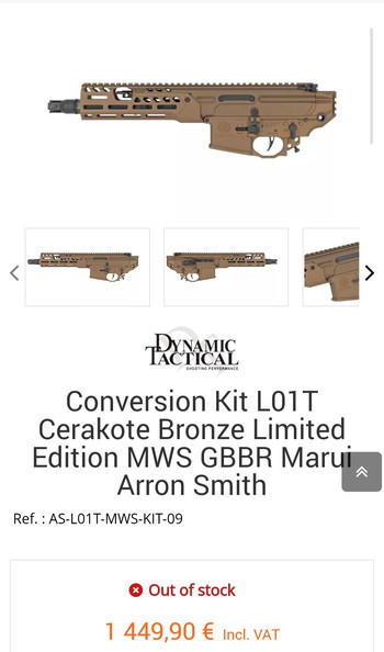 Image 7 pour Sig Sauer MCX Spear LT01T Cerakote Bronze Limited edition Arron Smith