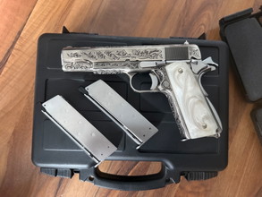 Image for Custom engraved Ivory 1911 GBB