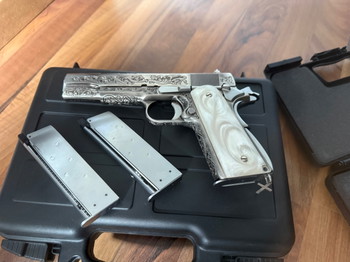 Image 3 for Custom engraved Ivory 1911 GBB
