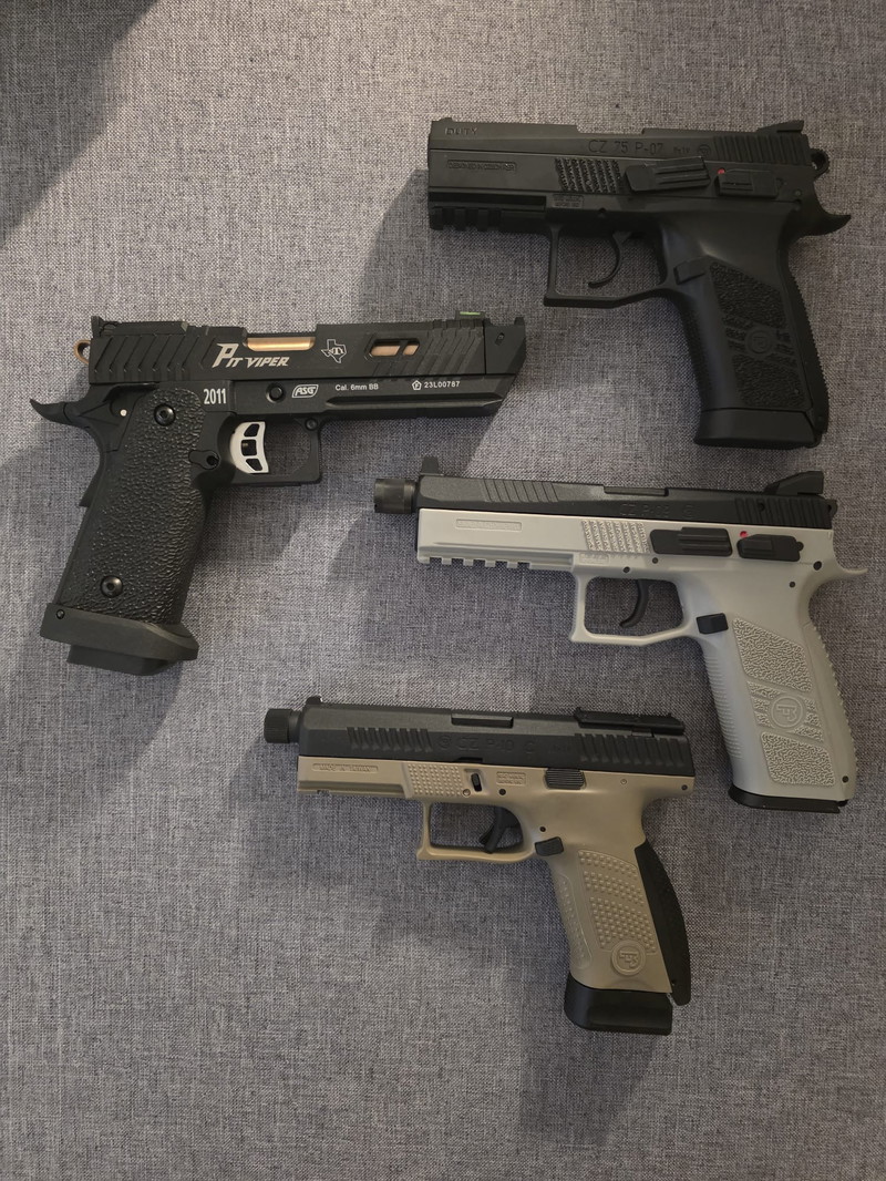 Bild 1 für Verzameling ASG GBB C02 pistolen